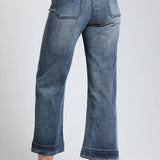 Cropped Wide Leg Pant