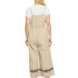 Jumpsuit Midi Natural Hand Stitched