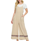 Jumpsuit Midi Natural Hand Stitched