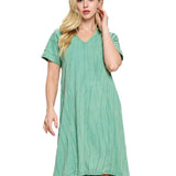 Textured Stitched Dress
