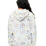 Floral Peace Hoodie