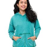 Hoodie Boho Casual Vintage Washed