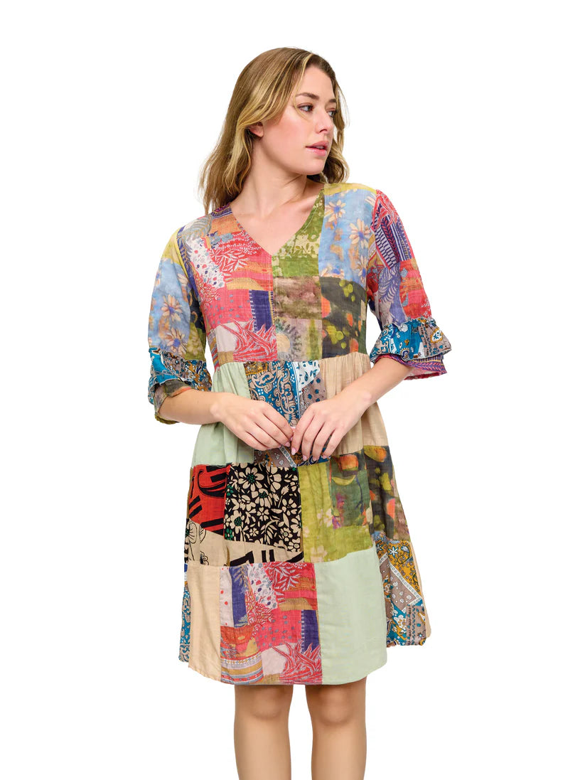 Bohemian Patchwork Dress Small Bohemian Patchwork Dress Small