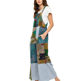 Patchwork Overalls
