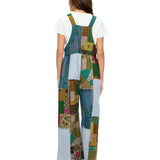 Patchwork Overalls