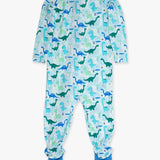 SoftSnooze™ Baby Bamboo Viscose Snuggle-Saurus Dinosaurs Footed One Piece Pajama