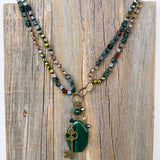 Suki Necklace - India Agate