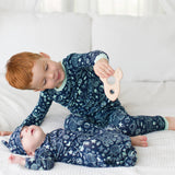 Boys Blast Off Bamboo Viscose Long Sleeve Pajama Set