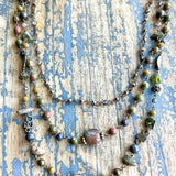 Medina Necklace Unakite