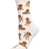 Golden Retriever Crew Socks