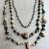 Medina Necklace Unakite
