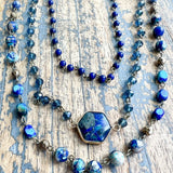 Janet Necklace Blue