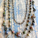 Medina Necklace Unakite