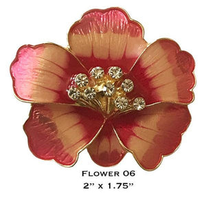 Flower Magnetic Brooch