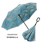 Inverted Art Umbrellas