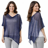 Mesh Knit Poncho