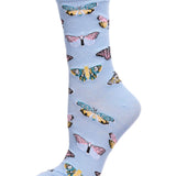 Butterfly Crew Socks