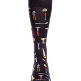 MeMoi Lumberjack Bamboo Blend Men's Crew Socks