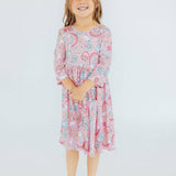 Dream Big Little One 3/4 Pocket Twirl Dress