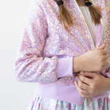 Lavender Sequin Jacket