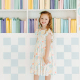 Campus Cutie Flutter Sleeve Twirl Dress