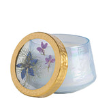 Watercolor Pressed Floral Candles