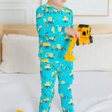 Under Construction Long Sleeve Pajama Set