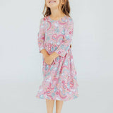 Dream Big Little One 3/4 Pocket Twirl Dress