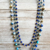 Janet Necklace Blue