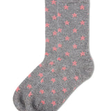 MeMoi Womens Fallen Stars Cashmere Blend Crew Socks