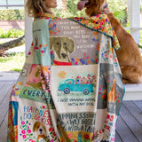 XL Double-Sided Cozy Blanket - Dog Lover Chirp