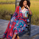 Cozy Car & Travel Blanket - Jewel Positano Scarf