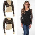 Load image into Gallery viewer, Basic Lace Long Sleeve
