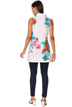 Load image into Gallery viewer, Blossom Sleeveless Zip Tunic

