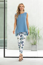Load image into Gallery viewer, Floral Pull-on Pants
