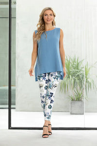 Floral Pull-on Pants