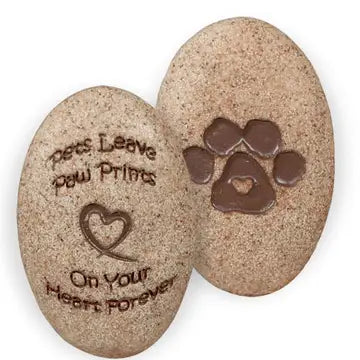 Paw Print Stones