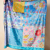 Cozy Blanket-Teal Cat