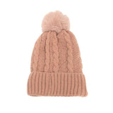 Classic Blush Pom Hat