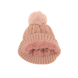 Classic Blush Pom Hat