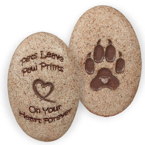 Paw Print Stones