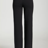 Front Zip Pant With Pin-Tucked Leg