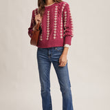 Loop Embroidered Sweater