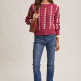 Loop Embroidered Sweater