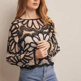 Crochet Floral Pattern Top