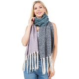 Nubby Weave Ombre Scarf