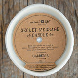 Secret Message Candle