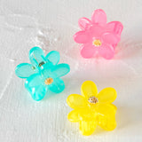 Mini Daisy Hair Claw Clips