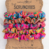 Mixed Print Scrunchies,