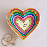 Heart Trinket Dish - I Love You